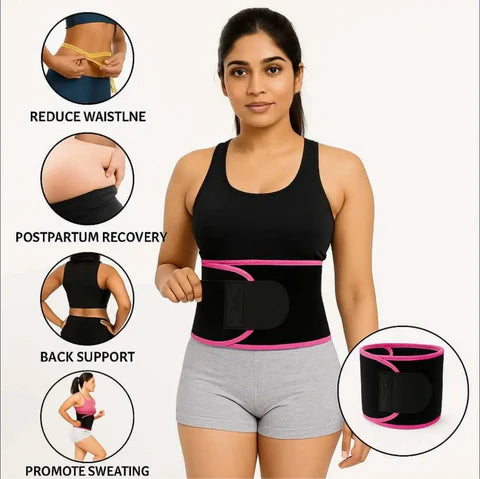 Adjustable Waist Trimmer Sweat Belt